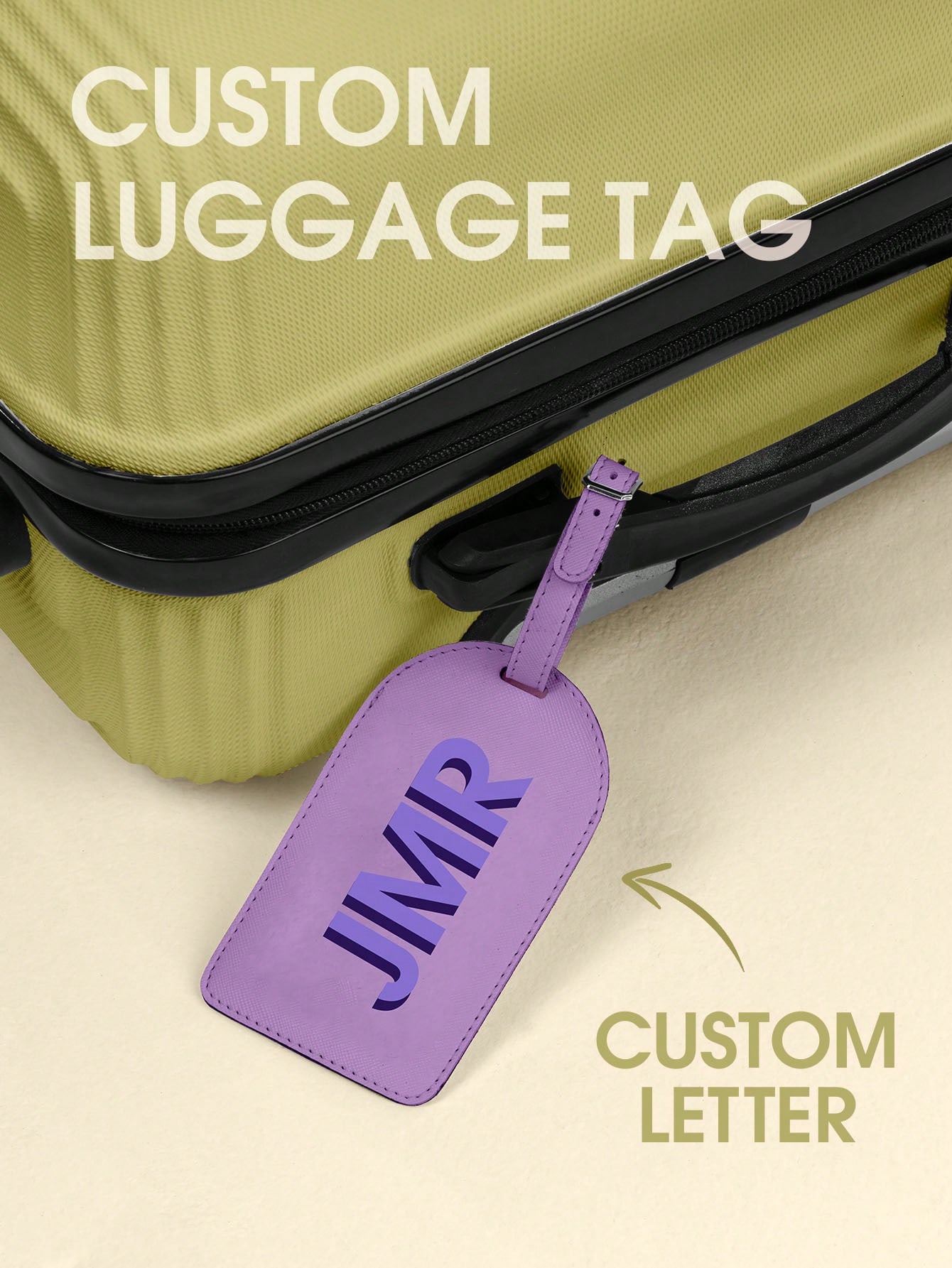 Party Favor Bag - Etiqueta de Equipaje Personalizada con Iniciales,