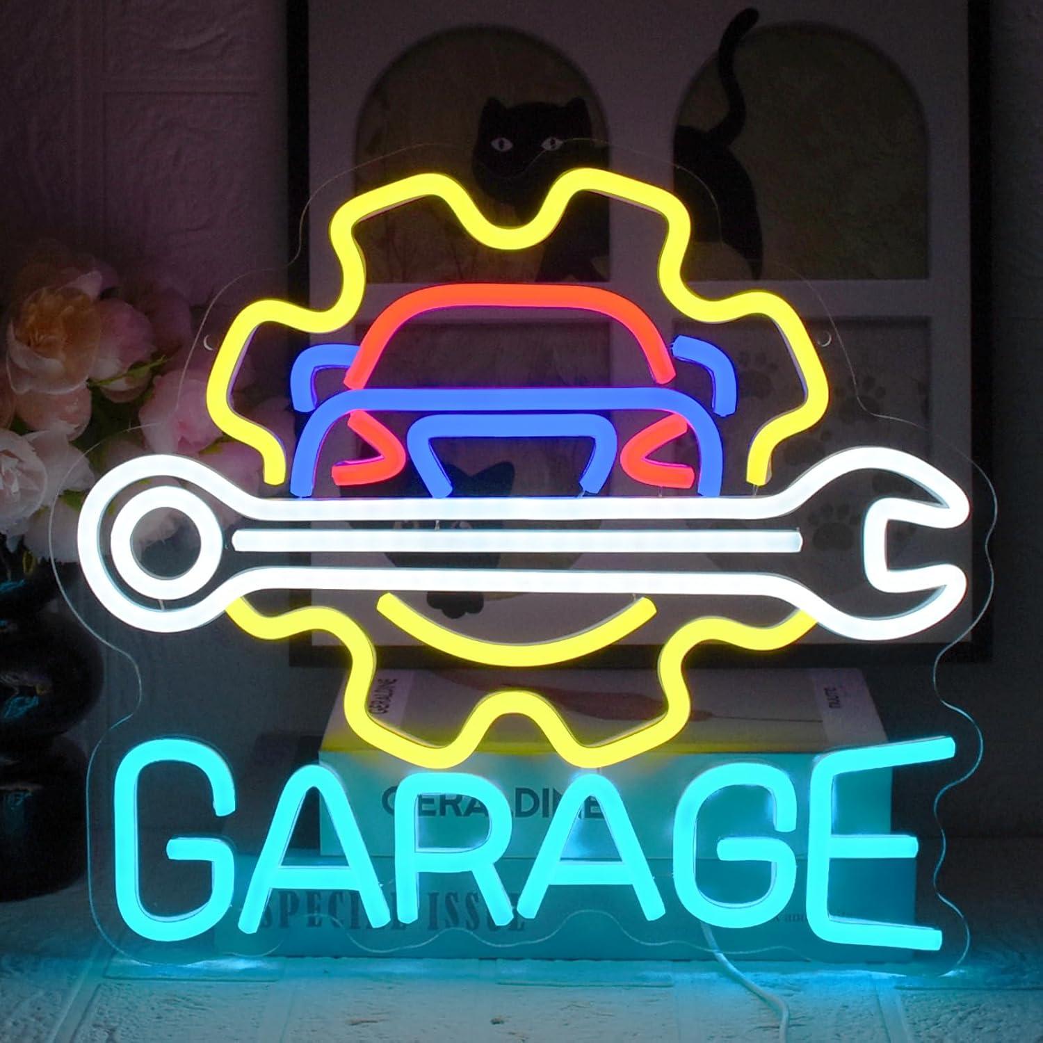 Neon Sign Party - Letrero de Neón para Garaje, Luces