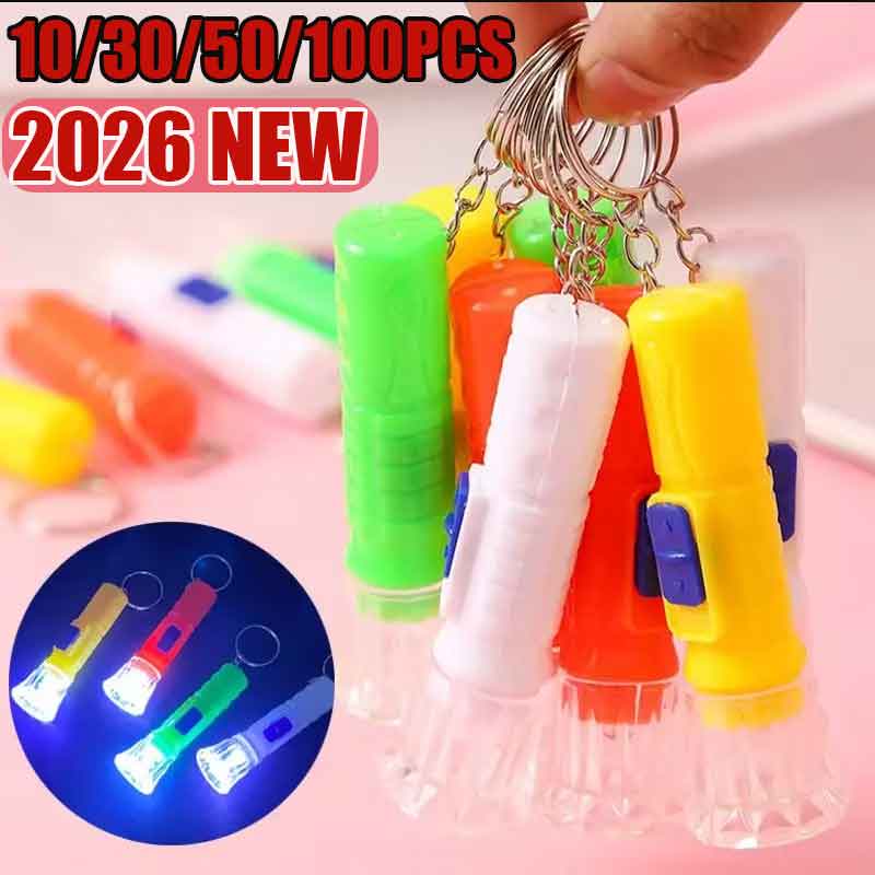 Party Favor Bag - 10/30/50/100PCS Mini Linterna LED de Juguete