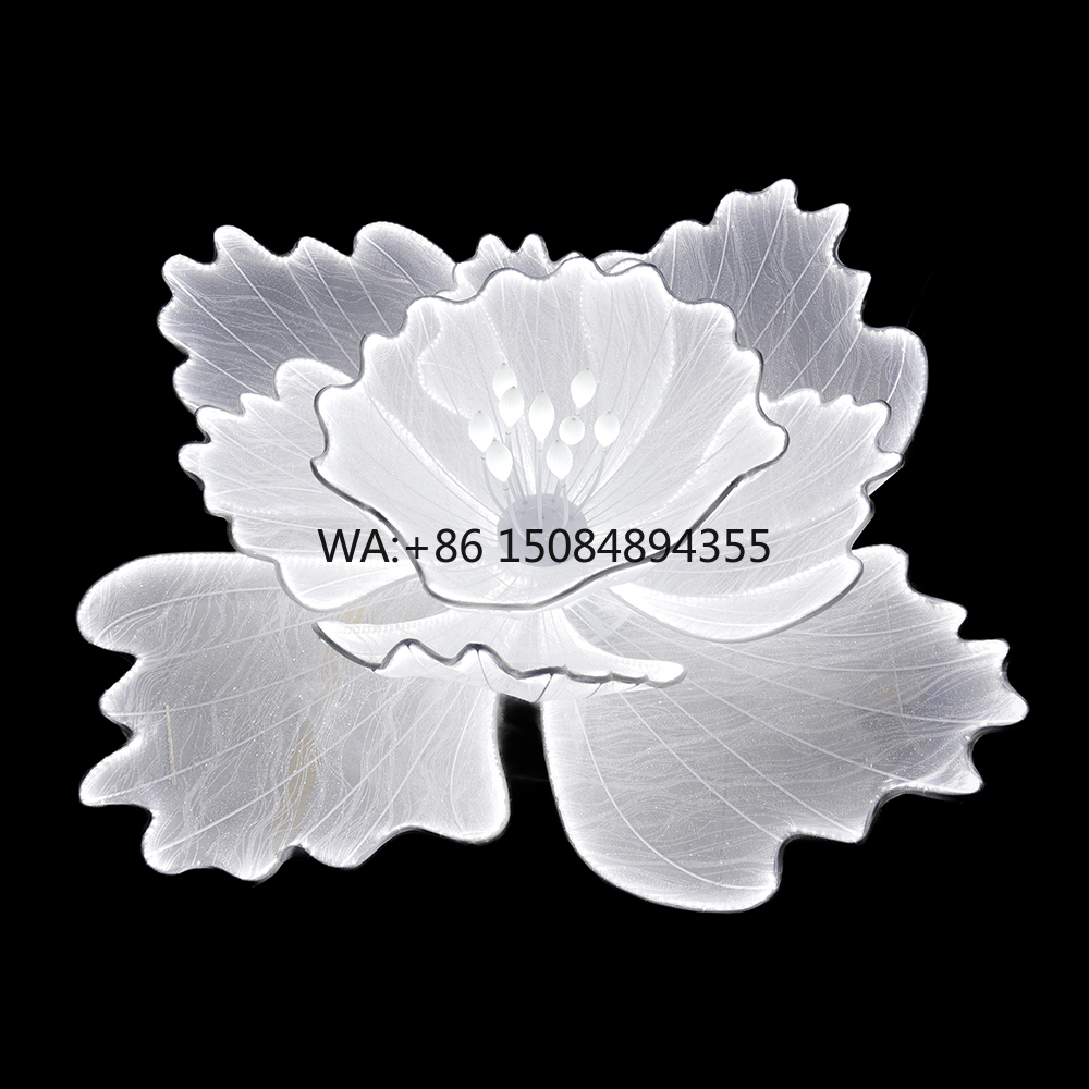 Event & Party Supply Photos - Soporte de Fondo con Flores Blancas