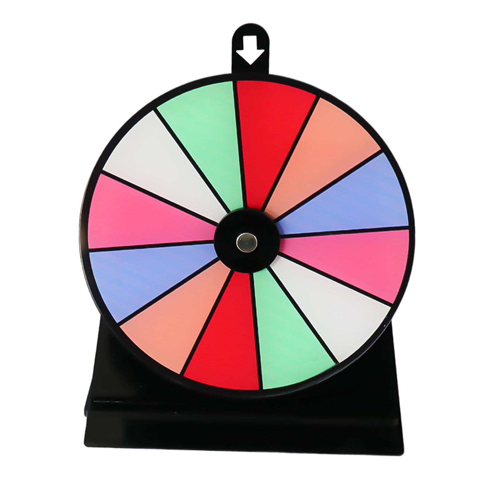 Party Event Supply Store - Rueda giratoria de colores, suministros para