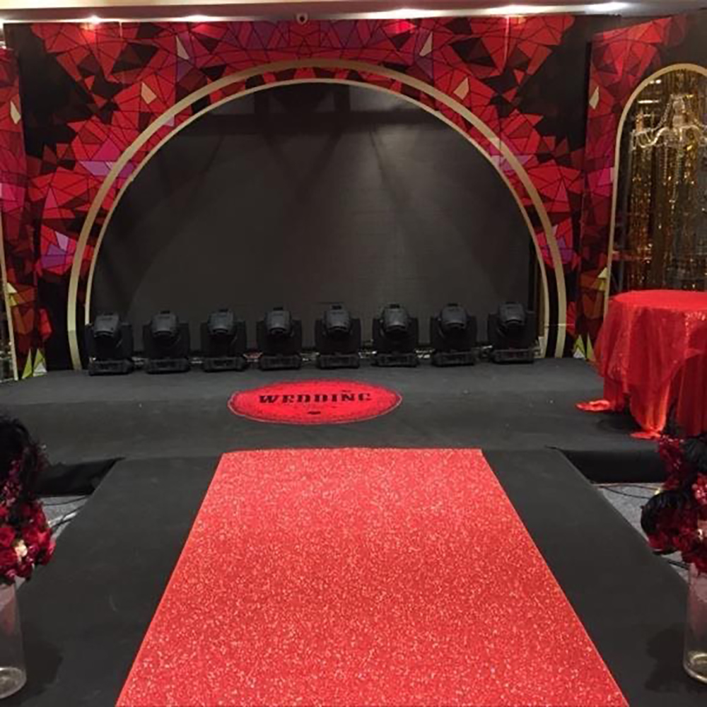 Flower Wall Panel - Moderno y elegante para escenario pista