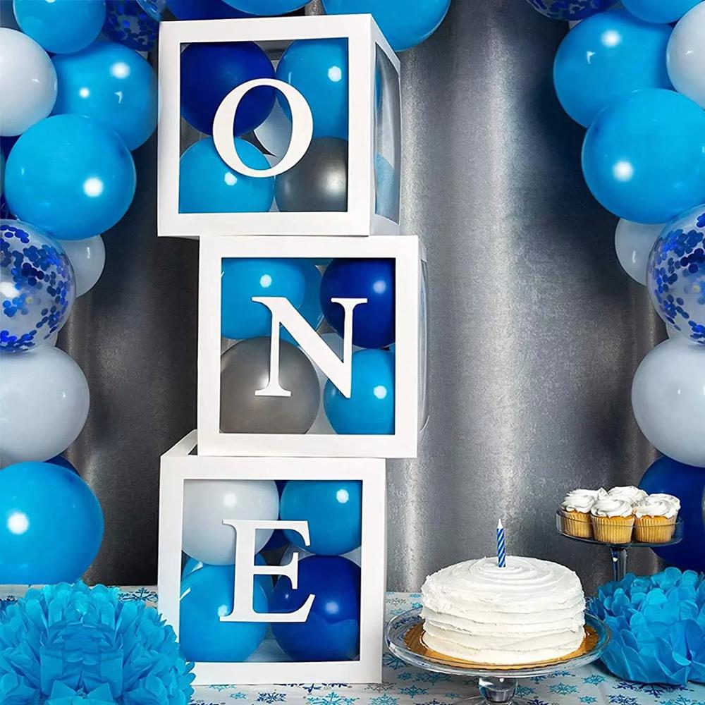 Caja de globos con letras del  - Event Z reseña y precio