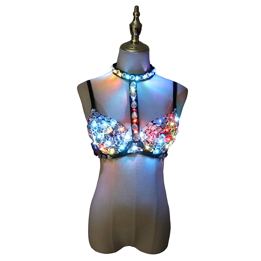 Sujetador con luz LED para clu - Event Party Dj reseña y precio