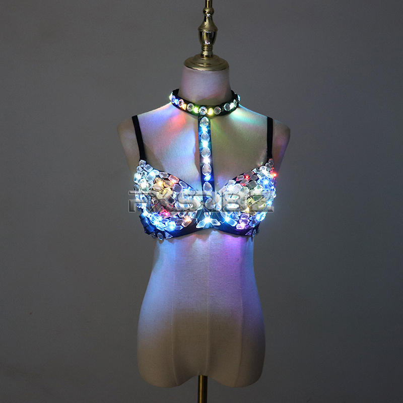 Sujetador con luz LED para clu - Event Party Dj reseña y precio