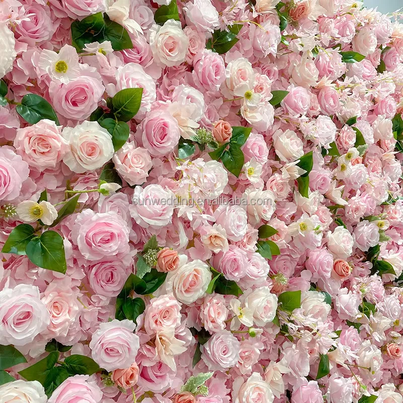 Panel de Flores Artificiales d - Flower Wall Panel reseña y precio