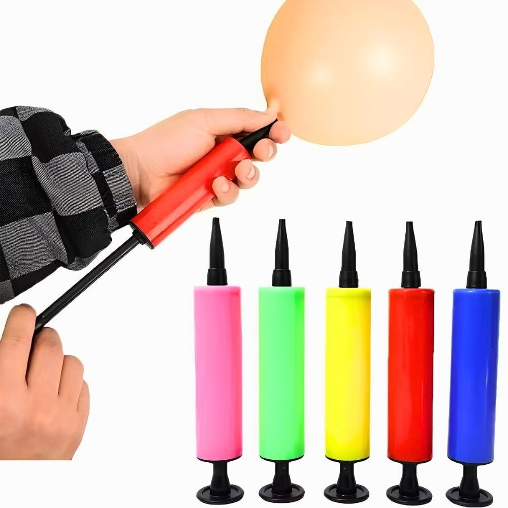 Inflador de globos manual de c - Balloon Pump Hand reseña y precio