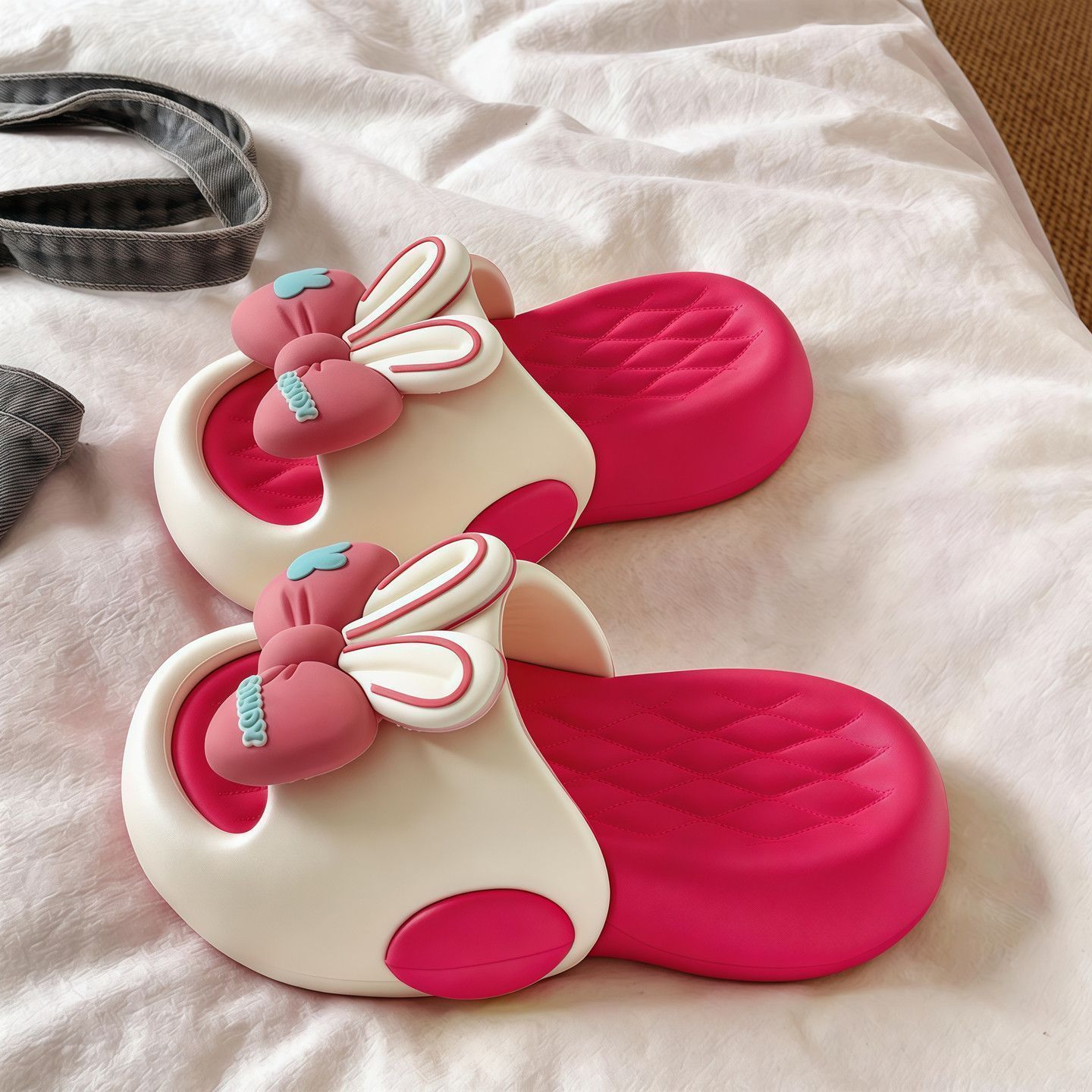 Lindas Pantuflas de Plataforma - Cotton Candy Cone reseña y precio