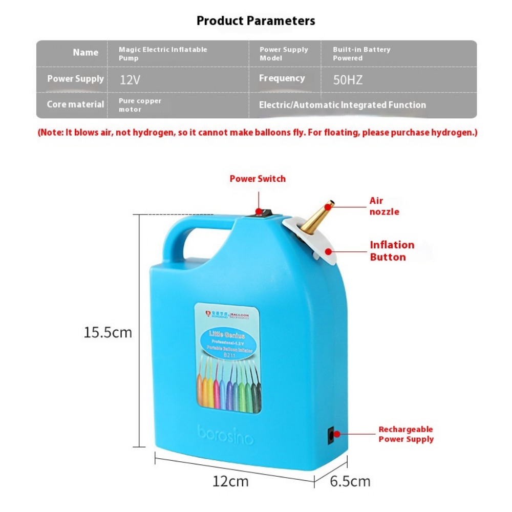 B211, bomba de aire eléctrica  - Balloon Pump Hand reseña y precio