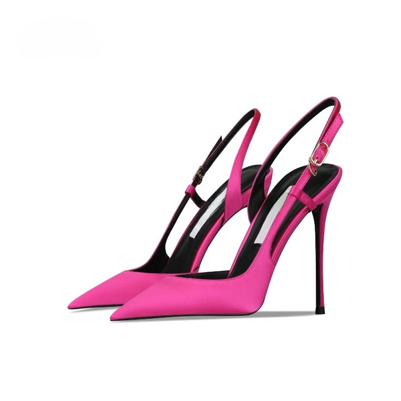 Sandalias de tacón fino con he - Party Favor Bag reseña y precio