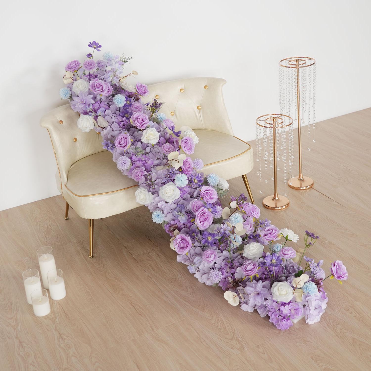 Uflower 1m/2m Rosa hortensia f - Flower Wall Panel reseña y precio