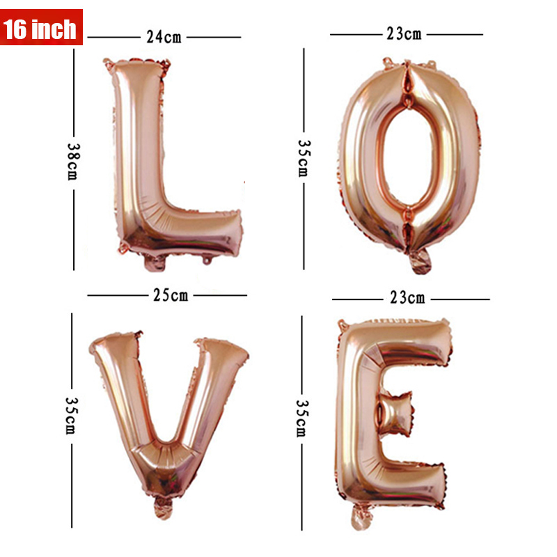 Globos con letras de aluminio  - Event Z reseña y precio