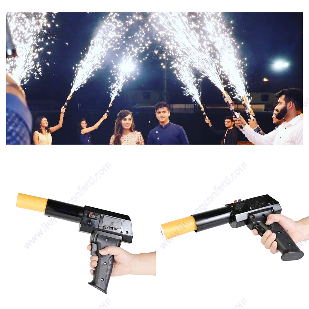 Pistola pirotécnica fría, tira - Confetti Cannon Tube reseña y precio